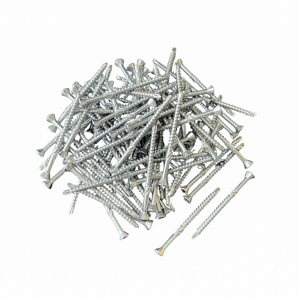 Premium roestvrijstalen schroeven met boorkop (100 stuks, 4,5 x 60 mm, Torx) voor het bevestigen van schapenhekken Premium roestvrijstalen schroeven met boorkop (100 stuks, 4,5 x 60 mm, Torx) voor het bevestigen van schapenhekken