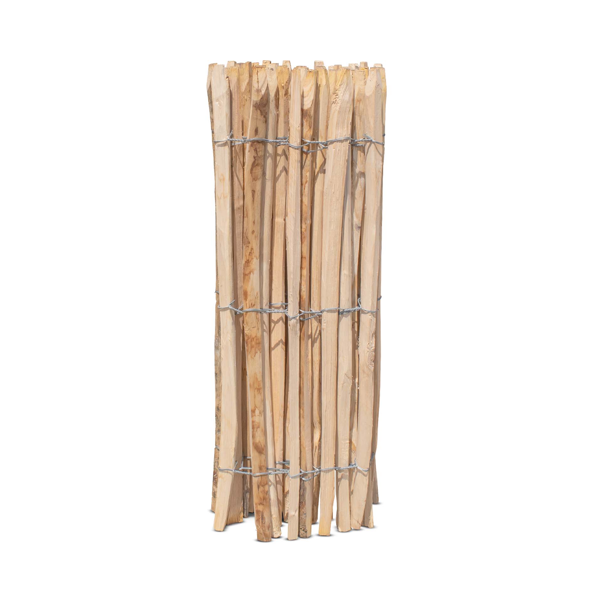Frans premium schapenhek kastanje - lengte 5 meter, hoogte 100 cm, latafstand 4-5 cm