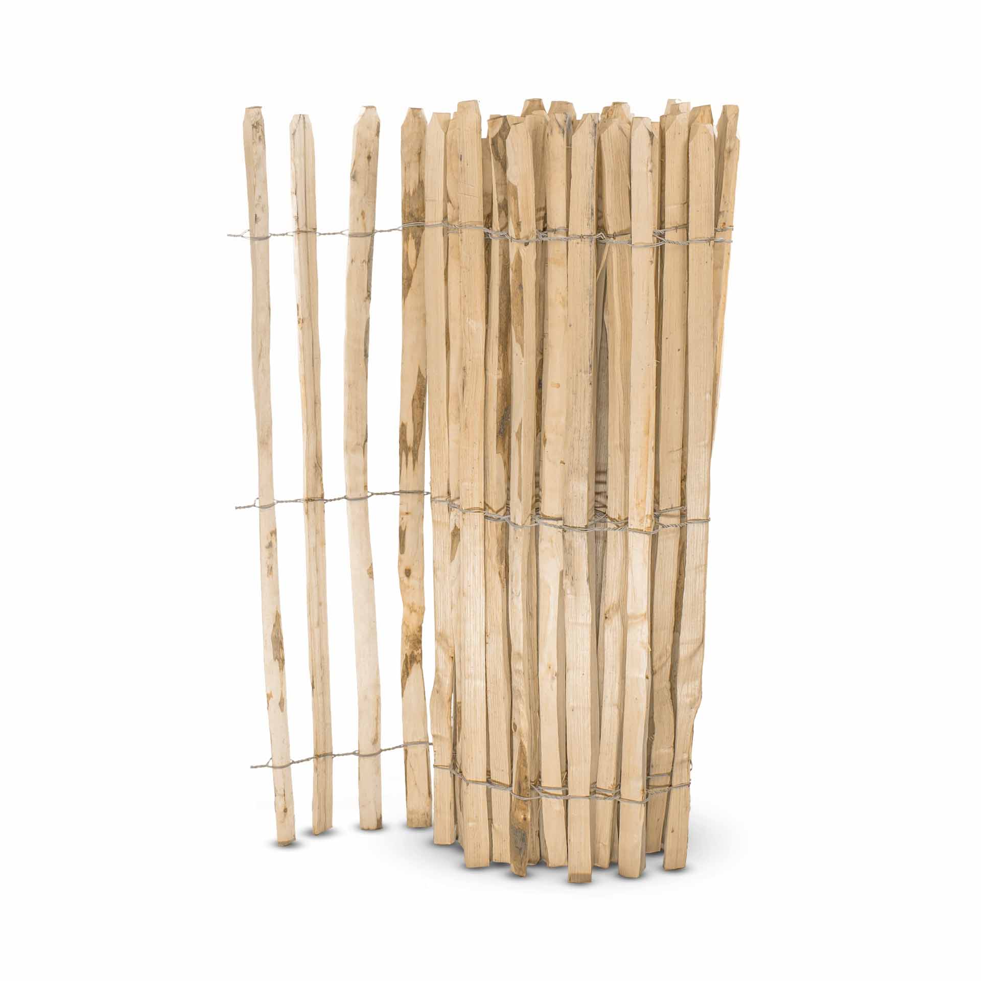 Engels schapenhek kastanje - lengte 5 meter, hoogte 122 cm, latafstand 4-6 cm
