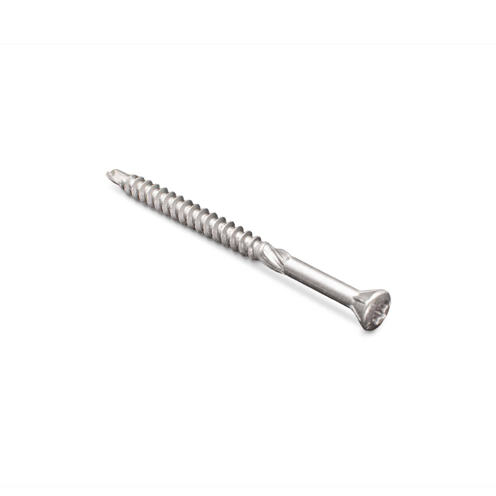 Premium roestvrijstalen schroef met boorkop (100 stuks, 5x70 mm, Torx) voor bevestiging van polderhek/heuvelhek