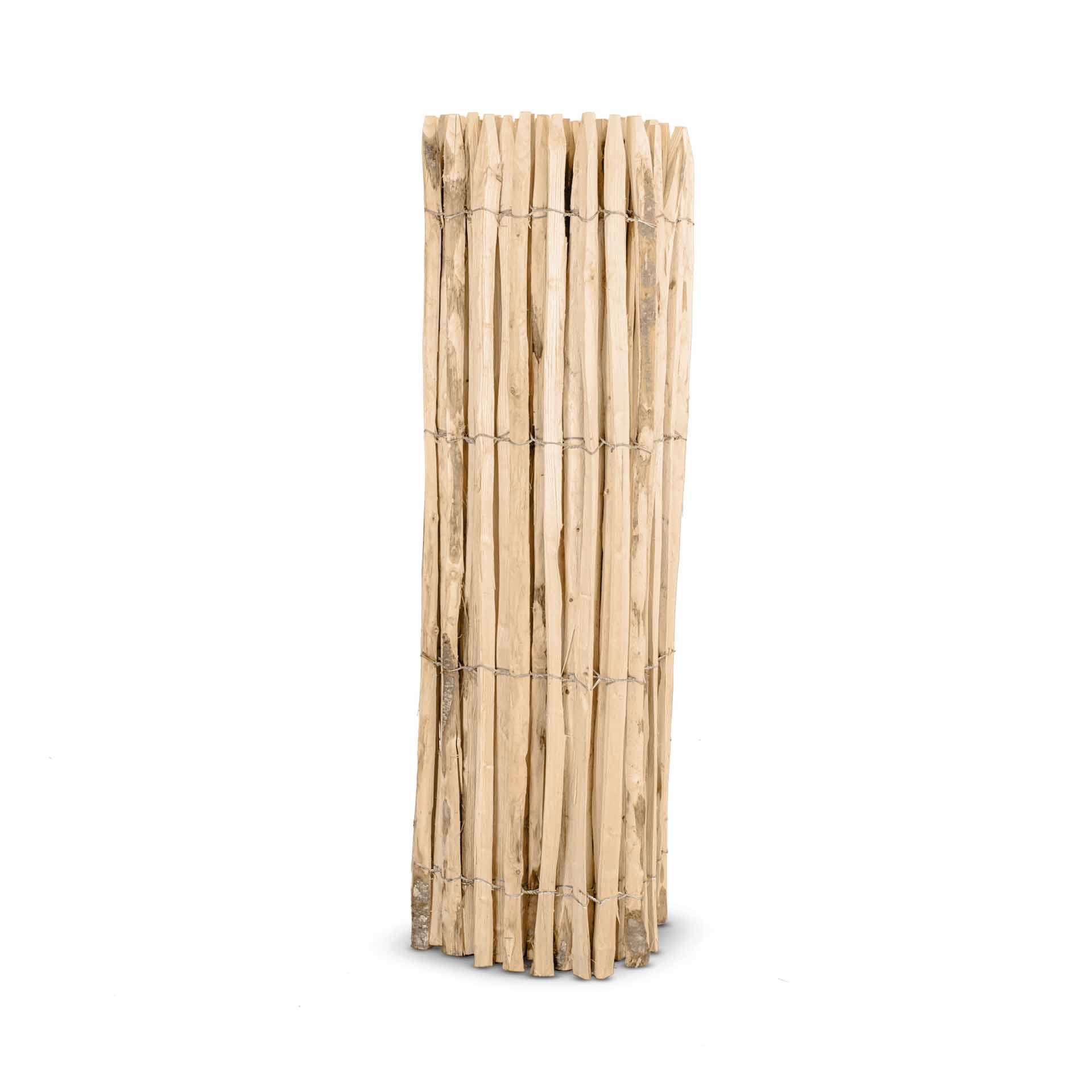 Frans premium schapenhek kastanje - lengte 5 meter, hoogte 150 cm, latafstand 2-3 cm