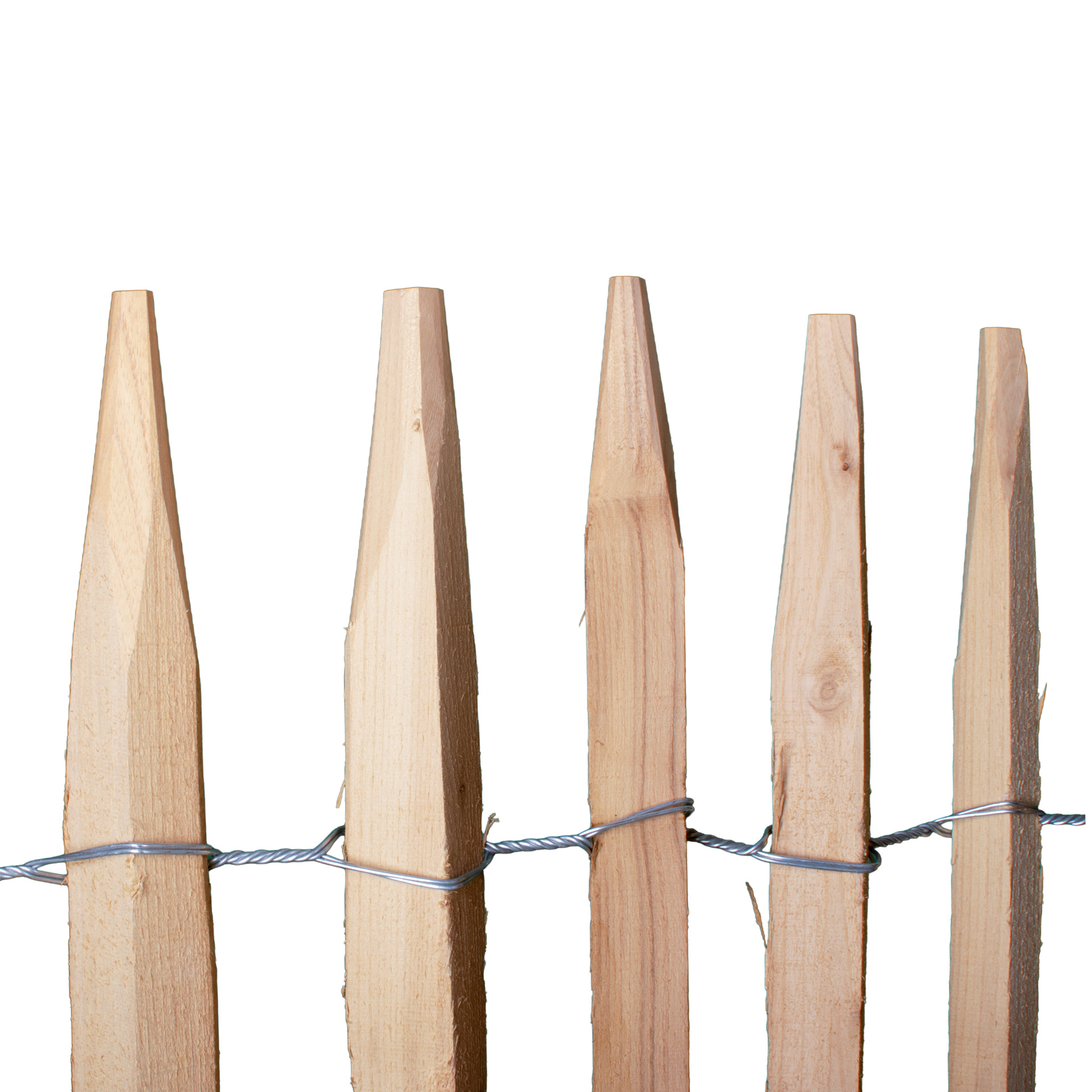 Premium schapenhek robinia (gezaagd) - lengte 5 meter, hoogte 100 cm, Latafstand 4-5 cm