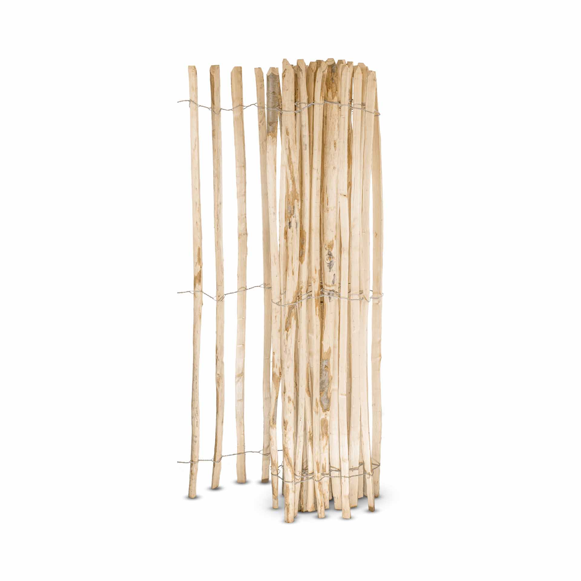 Engels schapenhek kastanje - lengte 5 meter, hoogte 180 cm, latafstand 6-8 cm