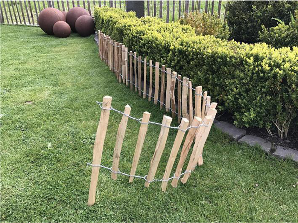 Mini-schapenhek / schapenhek / bedranding - hoogte 35 cm, lengte 3 m ,5 m