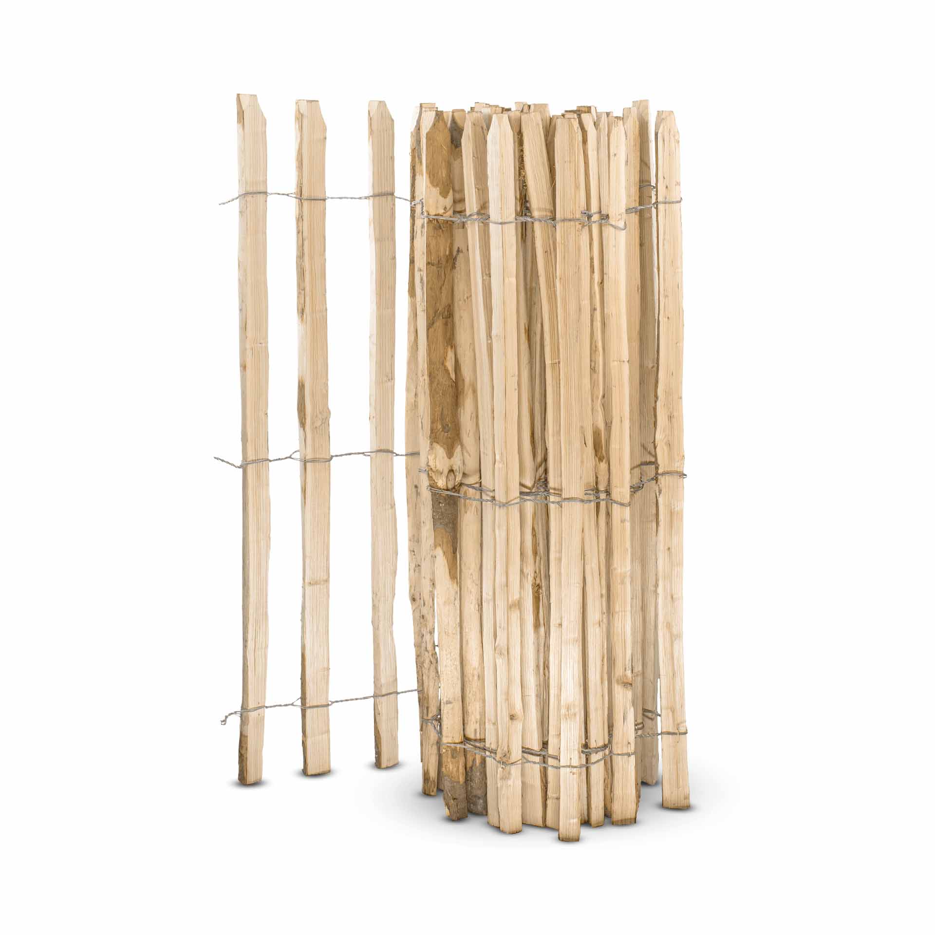 Engels schapenhek kastanje - lengte 5 meter, hoogte 122 cm, latafstand 6-8 cm