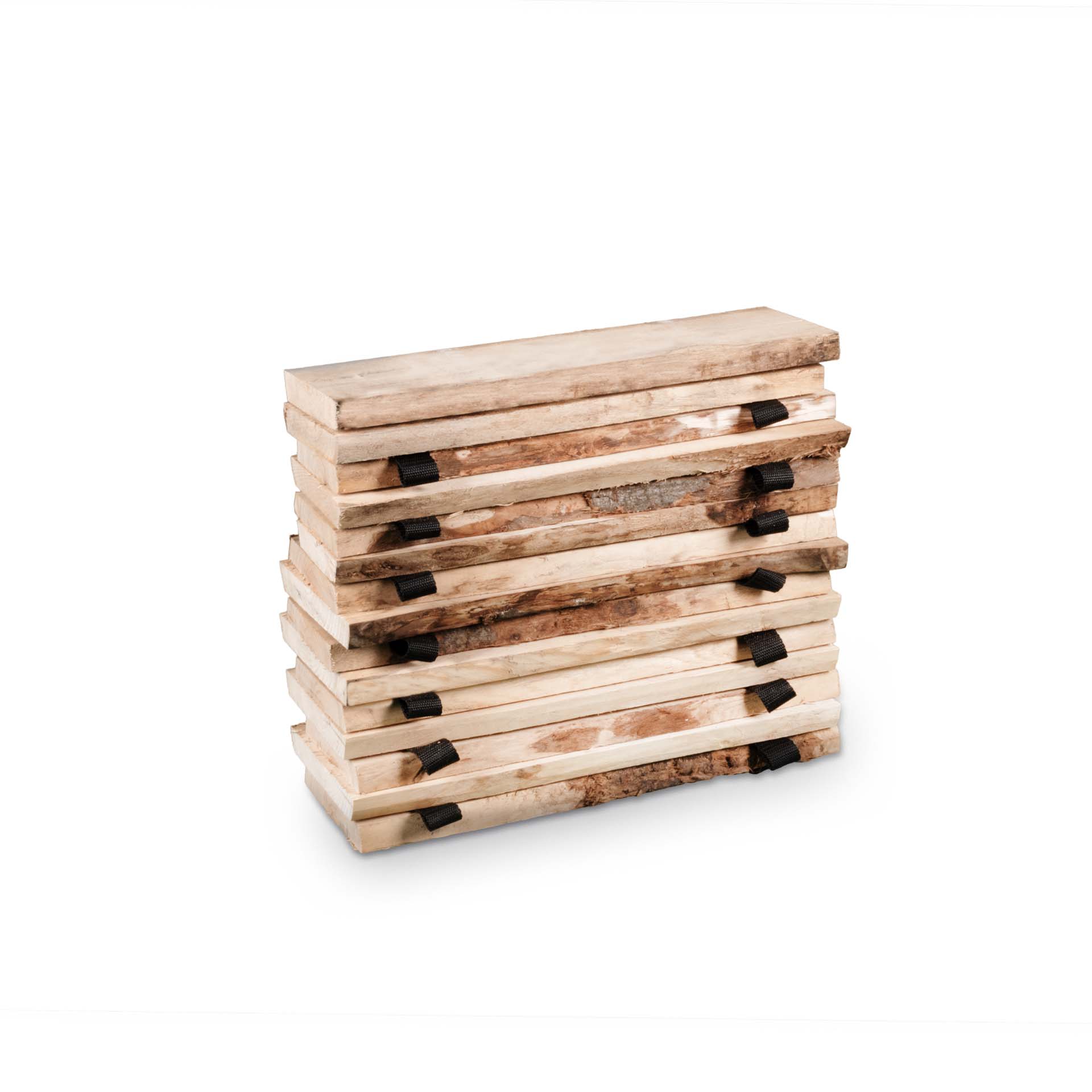 Looppad, tuinpad van hardhout, tamme kastanje – lengte 2,5 meter, breedte 40 cm, tussenruimte ca. 5 cm