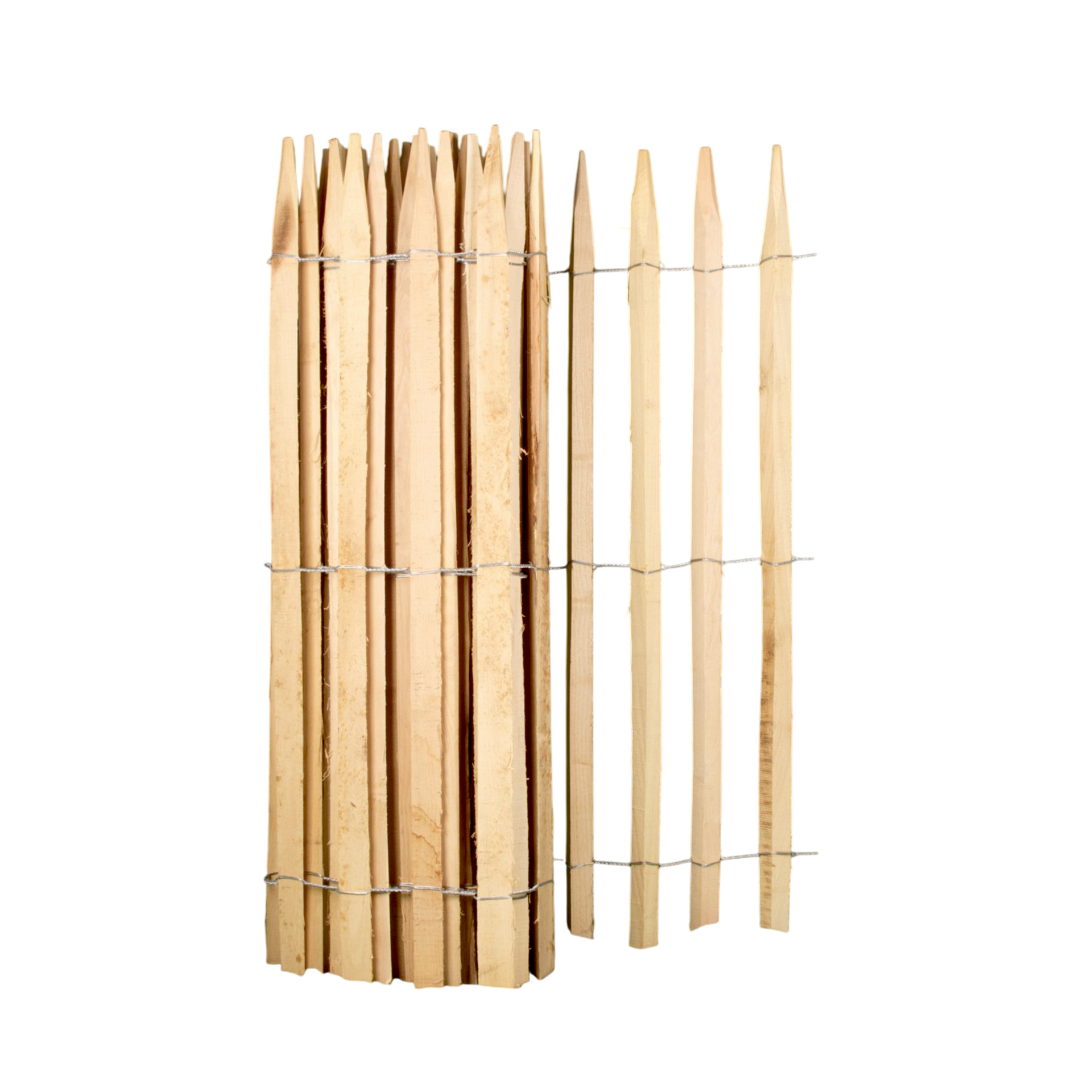 Premium schapenhek robinia (gezaagd) - lengte 5 meter, hoogte 120 cm, Latafstand 6-7 cm