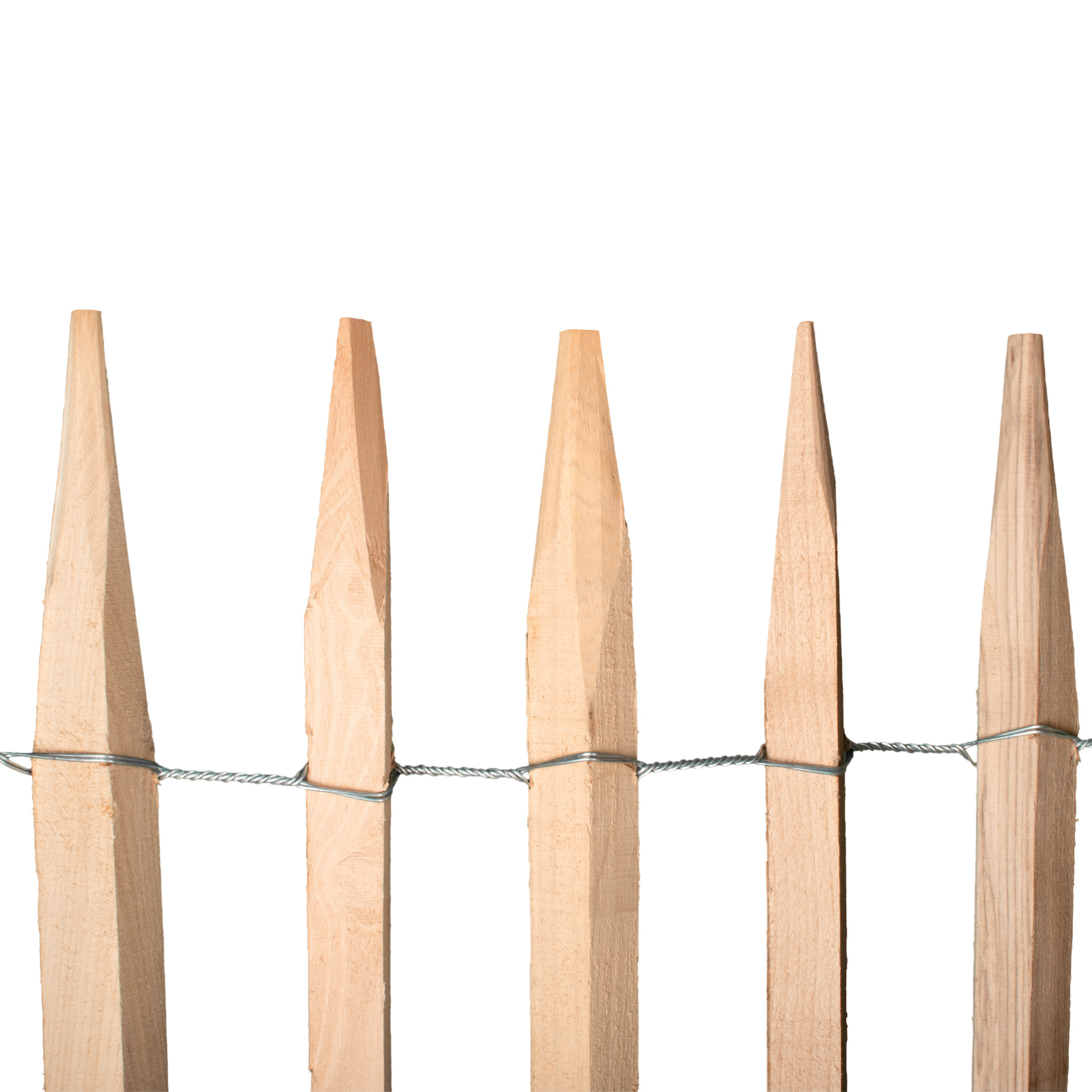 Premium schapenhek robinia (gezaagd) - lengte 5 meter, hoogte 80 cm, Latafstand 6-7 cm