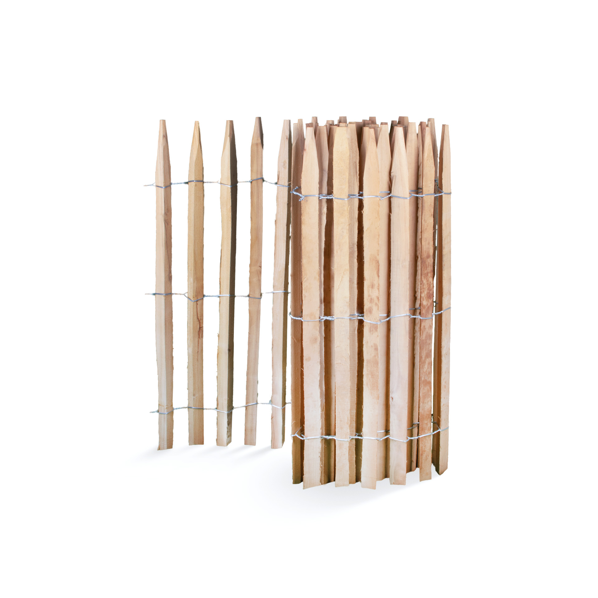 Premium schapenhek robinia (gezaagd) - lengte 5 meter, hoogte 100 cm, Latafstand 4-5 cm